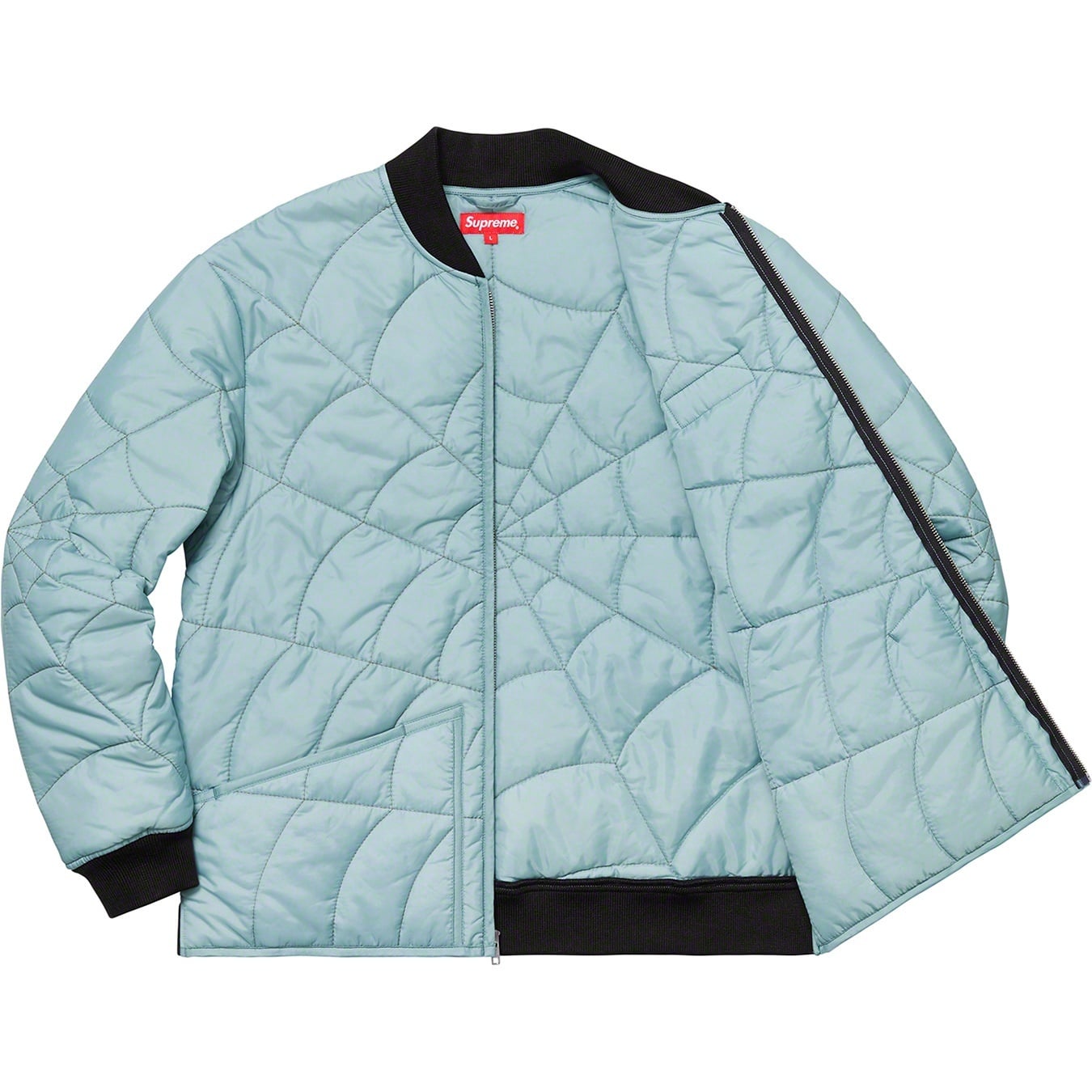 Spider Web Quilted Work Jacket view 4
